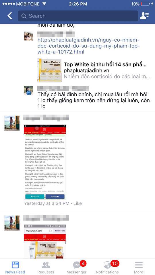 Mỹ phẩm Top White