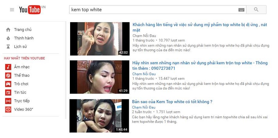 Mỹ phẩm Top White
